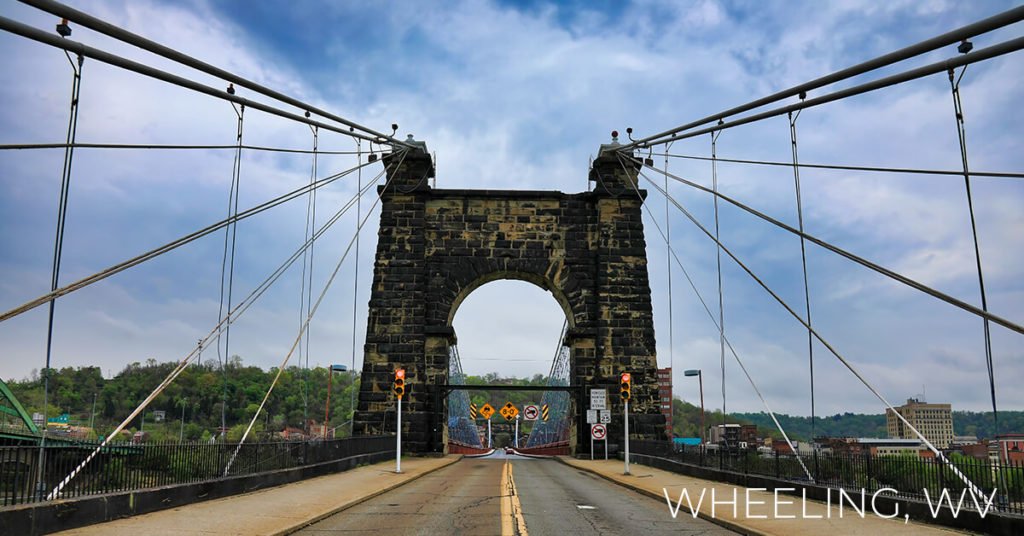 Wheeling WV bridge