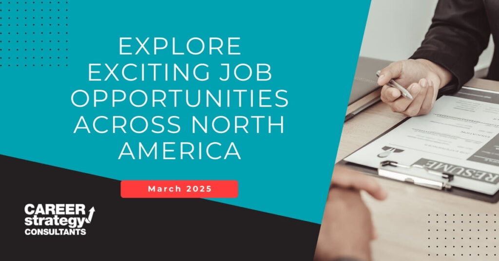 Explore Exciting Job Opportunities Across North America | March 2025